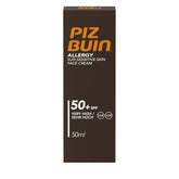 Piz Buin Allergy Face Cream SPF50+ 50ml tube for daily sun protection