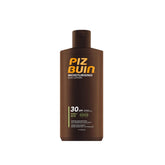 Piz Buin Moisturising SPF 30 bottle providing hydrated sun protection during outdoor days.