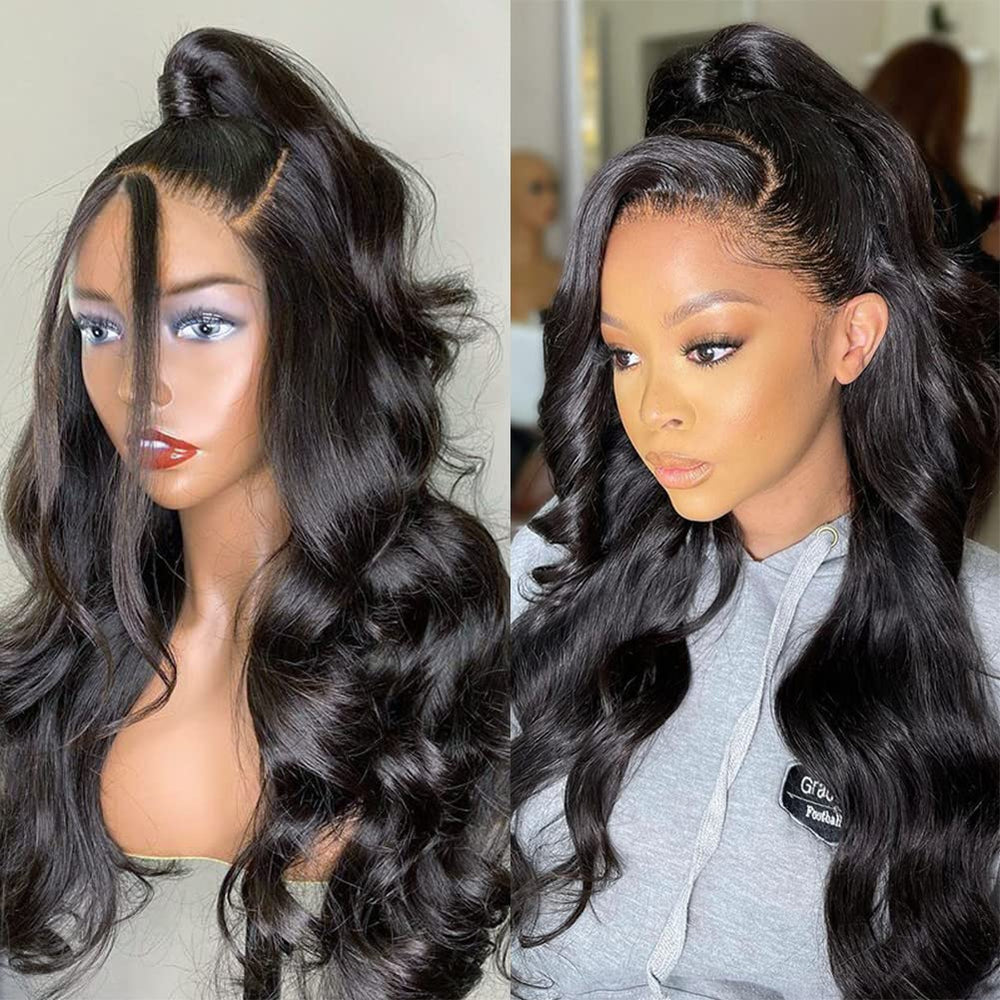Pizazz 13x4 HD transparent lace front wig with natural hairline and baby hairs for seamless daily wear.