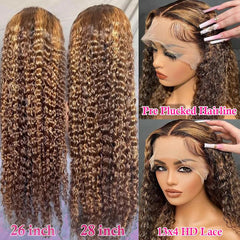 Pizazz deep wave honey blonde 26in with rich texture and shine.
