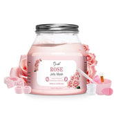 Pjordo Bulgarian Rose jelly mask powder ready to mix for radiant hydration.
