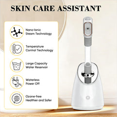 PJordo steamer enables deep-clean pores with gentle warm mist