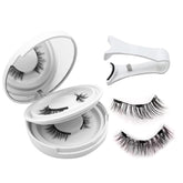 PKsiauya Ginani magnetic lashes compact pack showing lightweight design for all-day wear.