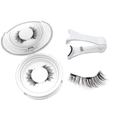 PKsiauya Ginani magnetic lashes with applicator demonstrating lightweight comfort for all-day wear