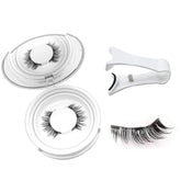 PKsiauya Hunnyfit magnetic lashes pack with applicator for quick, secure wear all day.