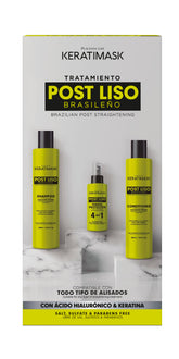 PLACENTA LIFE Keratimask shampoo bottle for gentle post-straightening cleansing