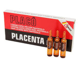 Placenta Placo bottle for scalp nourishment.