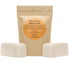 Plant Guru Mango Butter Bar 2lbs delivers deep skin moisture.