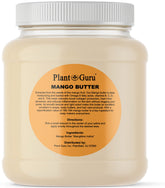 Plant Guru mango butter bulk jar shows a versatile skin and hair care base