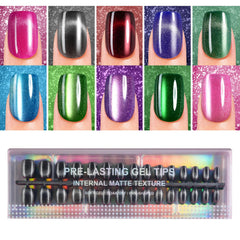 Plauva cat eye nails 15 sizes collection for a perfect fit