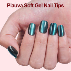 Plauva cat-eye press-ons enable quick, DIY nail upgrades