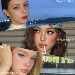 Pleell manga lash clusters 16mm mix-length for subtle variety.