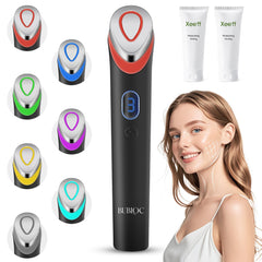 PleySyncz 7-in-1 massager front view for ergonomic daily facial care.