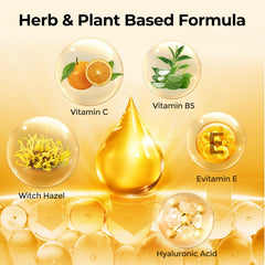 +1HEROLABS Vitamin C Serum packaging close-up highlighting premium design.