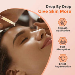 +1HEROLABS Retinol Serum night routine application shows proper nightly use.