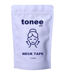 PLYNXE Tonee neck lift strip for a defined jawline with no visible lines.