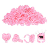 POCMKO heart shape lash ring for volume fans improves glue control during application