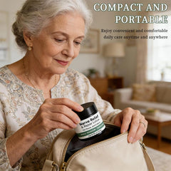 POLAR HAIR Nerve Relief Cream tub close-up illustrating versatile use on hands and joints