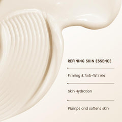 Polypeptide Collagen Elastic Essence Cream silky texture on skin for a velvety finish.