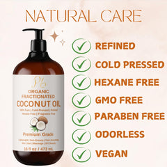 Pomberries hair care oil provides lightweight hydration for healthy-looking strands.