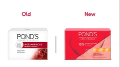 POND'S Age Miracle Day Cream application close-up demonstrates easy daily use