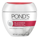 POND'S Rejuveness jar close-up showing a rich, hydrating texture ideal for daily use