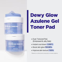 Embossed jelly texture on PONGDANG pad provides gentle exfoliation