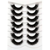 Pooplunch 8D silk cat-eye lashes for dramatic evening look