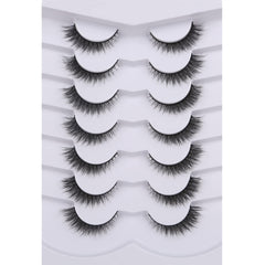 Pooplunch 8D silk lashes for full volume and feather-light wear