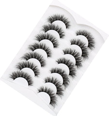 Pooplunch full-volume crossed lashes adding bold drama and deep eye contour