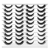 Pooplunch natural cat-eye lashes for a brighter, open look.