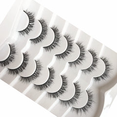 Pooplunch vegan cruelty-free lashes close-up for ethical beauty.