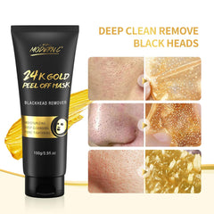 POP MODERN.C 24K gold nano particles highlight premium skincare appeal.