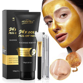 POP MODERN.C blackhead remover mask jar shows 24K gold for deep cleansing.