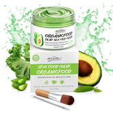 POP MODERN.C avocado dead sea mud stick mask close-up showing creamy texture for hydrated skin.