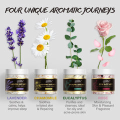 POP MODERN.C eucalyptus soak provides a refreshing cleanse for the skin.