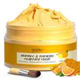 POP MODERN.C turmeric vitamin C clay mask packaging for at-home spa
