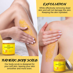 Close-up of POP MODERN.C scrub texture shows gentle grains for mild exfoliation