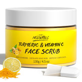 POP MODERN.C Vitamin C Turmeric Face Scrub Cream packaging for at-home skincare