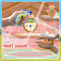 POPBATH fidget squishy toy helps with focus during quiet play