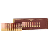 Poppy & Pout lip tint gift set in gold box for vibrant, minty color.