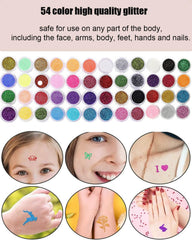 POPUBABI 207-pattern stencil sheet for creative temporary designs
