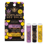 Portland Bee Balm unscented lip balm tube provides everyday moisture