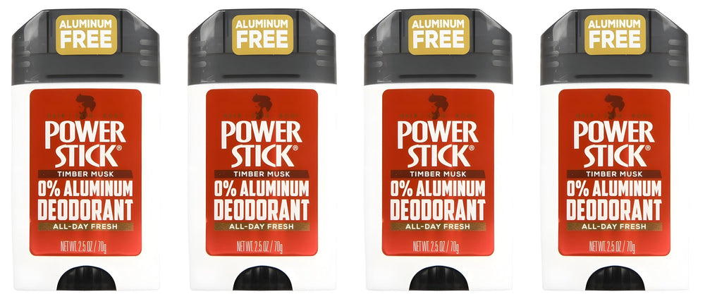 Power Stick Timber Musk deodorant stick front view for all-day freshness.