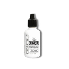 POWERTOOLS Gray Oxidizing Drops bottle close-up demonstrates a premium formula for blending resistant gray
