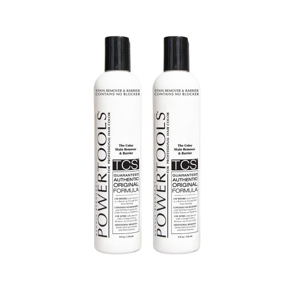 PowerTools TCS barrier-cream-application protects the hairline from staining during color
