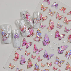 POWPOP dreamcatcher flower decal adds whimsical detail for playful manicures