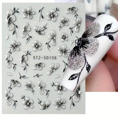 POWPOP dreamcatcher nail art decal for whimsical manicure design
