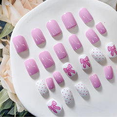 Powpop full-cover acrylic nails deliver durable, chip-resistant wear.