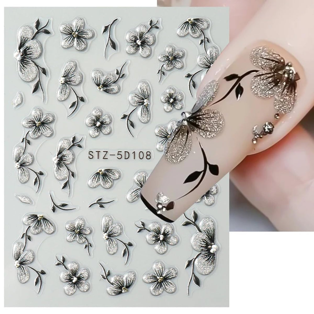 POWPOP butterfly nail decal adds bright, quick color to summer nails